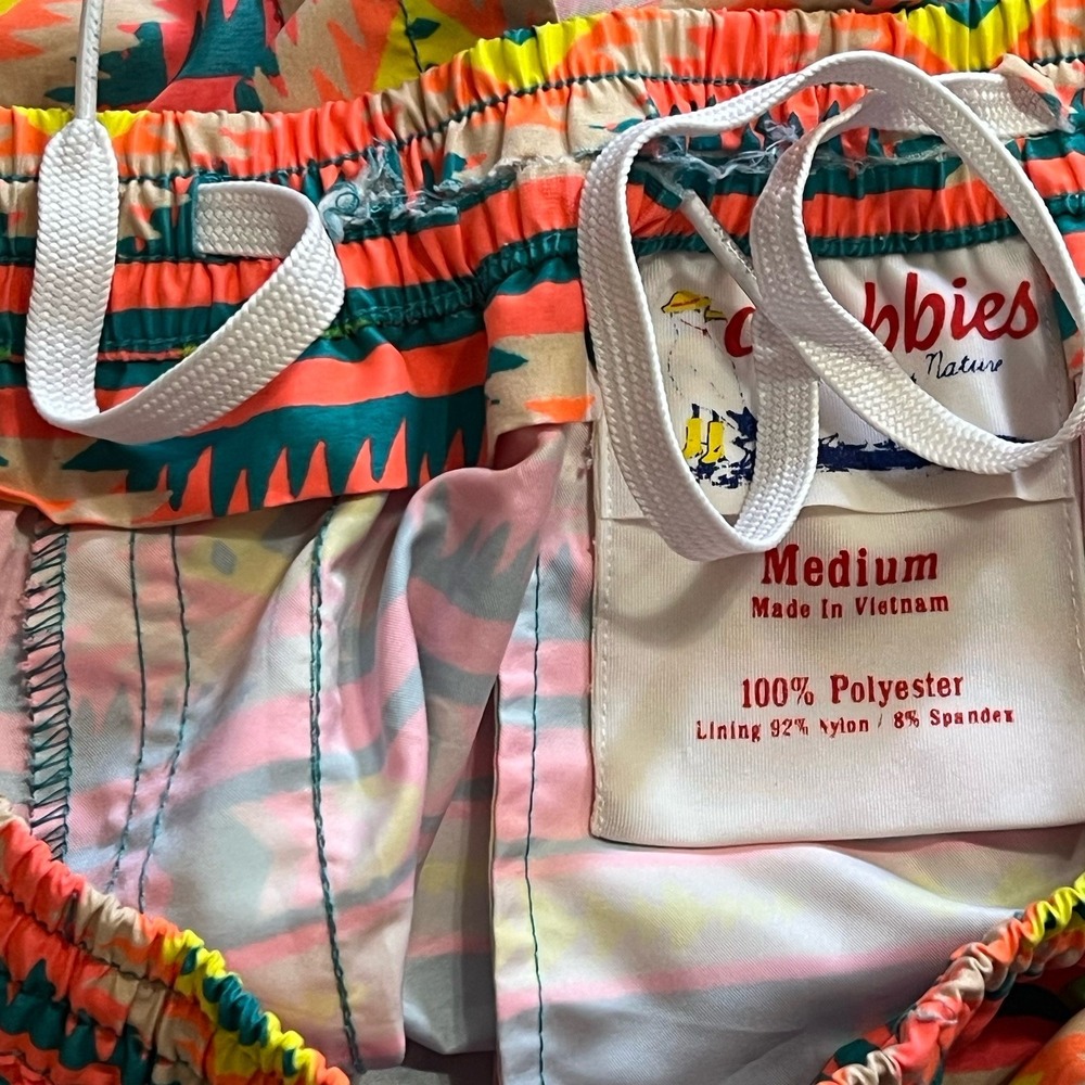 Chubbies Multicolor Geometric Swim Trunks - Picture 7 of 7
